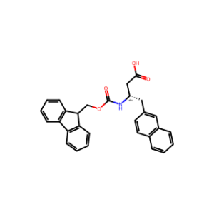(S)-3-((((9H-Fluoren-9-yl)methoxy)carbonyl)amino)-4-(naphthalen-2-yl)butanoic acid