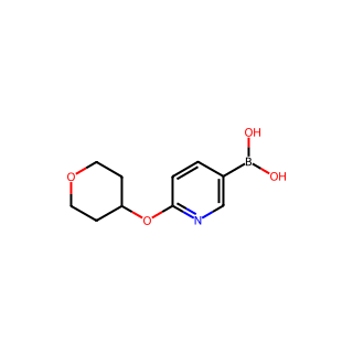 (6-((Tetrahydro-2H-pyran-4-yl)oxy)pyridin-3-yl)boronic acid
