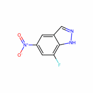 7-fluoro-5-nitro-1H-indazole