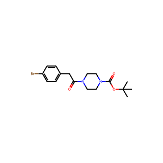 tert-Butyl 4-(2-(4-bromophenyl)acetyl)piperazine-1-carboxylate