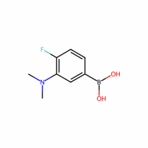 (3-(Dimethylamino)-4-fluorophenyl)boronic acid