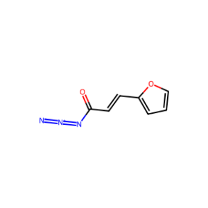 furan-2-acrylic acid azide