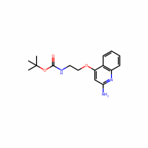 Tert-Butyl (2-((2-Aminoquinolin-4-Yl)Oxy)Ethyl)Carbamate