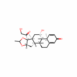 (1S,2S,4R,8S,9S,11S,12S,13R)-11-hydroxy-8-(2-hydroxyacetyl)-6,9,13-trimethyl-5,7-dioxapentacyclo[10.8.0.0²⁹.0⁴⁸.0¹³¹⁸]icosa-14,17-dien-16-one