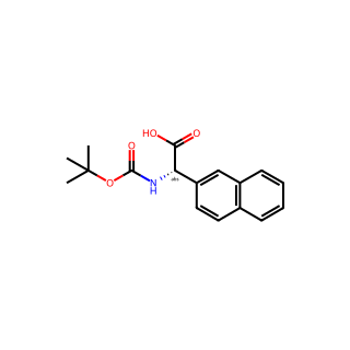(S)-2-((Tert-Butoxycarbonyl)Amino)-2-(Naphthalen-2-Yl)Acetic Acid