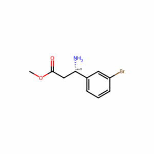 methyl 3-amino-3-(3-bromophenyl)propanoate