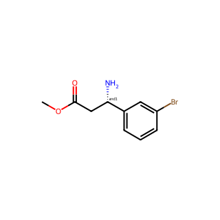methyl 3-amino-3-(3-bromophenyl)propanoate
