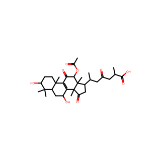(3β,7β,12β)-12-(Acetyloxy)-3,7-dihydroxy-11,15,23-trioxolanost-8-en-26-oic acid