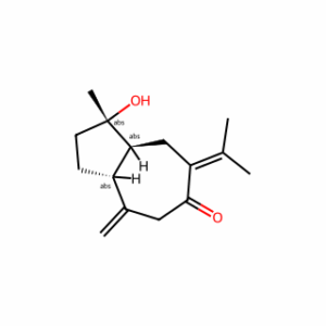 (1S)-7-Isopropylidene-1,2,3,3aα,4,5,6,7,8,8aβ-decahydro-1β-hydroxy-1-methyl-4-methyleneazulen-6-one