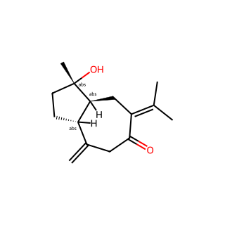 (1S)-7-Isopropylidene-1,2,3,3aα,4,5,6,7,8,8aβ-decahydro-1β-hydroxy-1-methyl-4-methyleneazulen-6-one