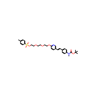 (E)-2-(2-(2-((5-(4-((tert-Butoxycarbonyl)(methyl)amino)styryl)pyridin-2-yl)oxy)ethoxy)ethoxy)ethyl 4-methylbenzenesulfonate