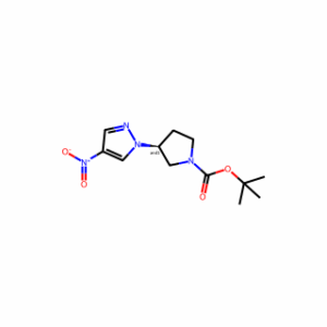 tert-Butyl 3-(4-nitro-1H-pyrazol-1-yl)pyrrolidine-1-carboxylate