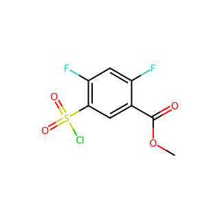 Methyl 5-(chlorosulfonyl)-2,4-difluorobenzoate
