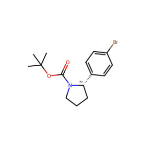 (S)-tert-butyl 2-(4-bromophenyl)pyrrolidine-1-carboxylate