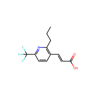 (E)-3-(2-Propyl-6-(trifluoromethyl)pyridin-3-yl)acrylic acid