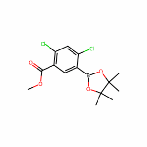 Methyl 2,4-dichloro-5-(4,4,5,5-tetramethyl-1,3,2-dioxaborolan-2-yl)benzoate