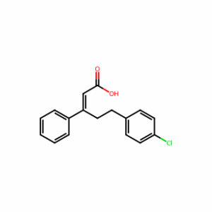 (E)-5-(4-Chlorophenyl)-3-phenylpent-2-enoic acid