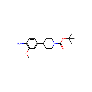tert-Butyl 4-(4-amino-3-methoxyphenyl)piperidine-1-carboxylate