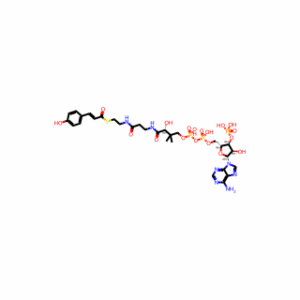 (E)-S-(2-(3-((2R)-4-(((((((2R,3S,4R,5R)-5-(6-Amino-9H-purin-9-yl)-4-hydroxy-3-(phosphonooxy)tetrahydrofuran-2-yl)methoxy)(hydroxy)phosphoryl)oxy)(hydroxy)phosphoryl)oxy)-2-hydroxy-3,3-dimethylbutanamido)propanamido)ethyl) 3-(4-hydroxyphenyl)prop-2-enethio