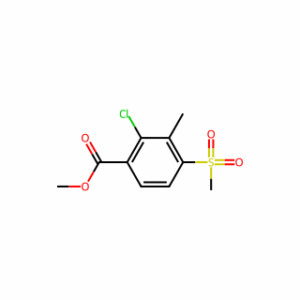 Methyl 2-Chloro-3-Methyl-4-(Methylsulfonyl)Benzoate