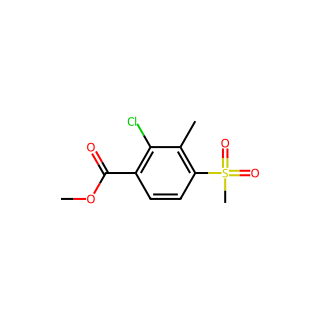 Methyl 2-Chloro-3-Methyl-4-(Methylsulfonyl)Benzoate