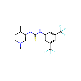 (R)-1-(3,5-Bis(trifluoromethyl)phenyl)-3-(1-(dimethylamino)-3-methylbutan-2-yl)thiourea