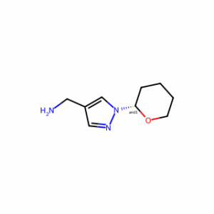 (1-(Tetrahydro-2H-pyran-2-yl)-1H-pyrazol-4-yl)methanamine