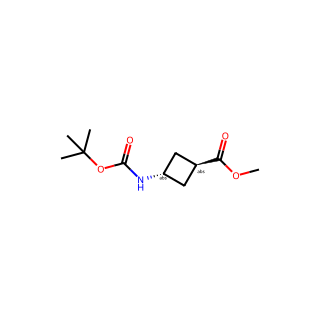 trans-Methyl 3-((tert-butoxycarbonyl)amino)cyclobutanecarboxylate