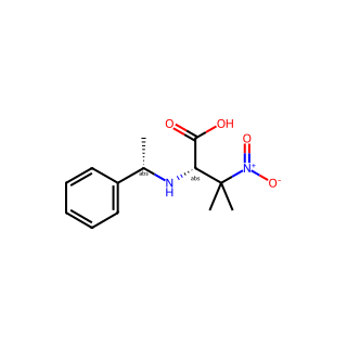 (S)-3-Methyl-3-nitro-2-(((S)-1-phenylethyl)amino)butanoic acid