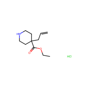 Ethyl 4-allyl-4-piperidinecarboxylate, HCl