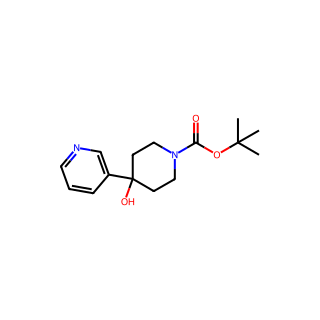 tert-Butyl 4-hydroxy-4-(pyridin-3-yl)piperidine-1-carboxylate