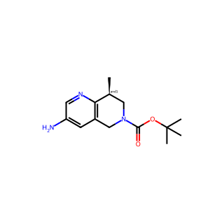 tert-Butyl 3-amino-8-methyl-7,8-dihydro-1,6-naphthyridine-6(5H)-carboxylate