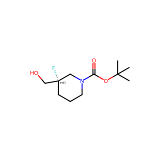 tert-butyl 3-fluoro-3-(hydroxymethyl)piperidine-1-carboxylate