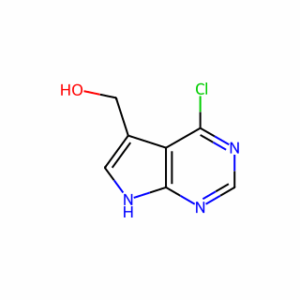 (4-Chloro-7H-pyrrolo[2,3-d]pyrimidin-5-yl)methanol