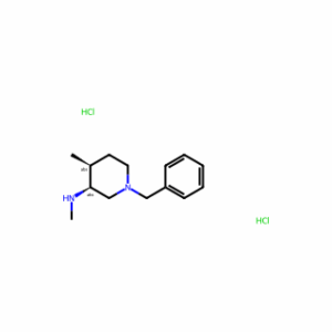 (3S,4S)-1-benzyl-N,4-dimethylpiperidin-3-amine dihydrochloride