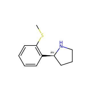 (S)-2-(2-(methylthio)phenyl)pyrrolidine