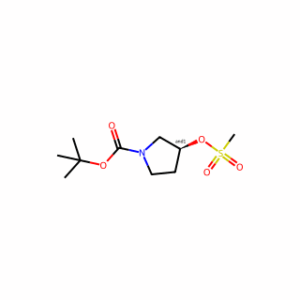 Tert-Butyl 3-((methylsulfonyl)oxy)pyrrolidine-1-carboxylate
