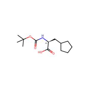 (S)-2-((tert-Butoxycarbonyl)amino)-3-cyclopentylpropanoic acid