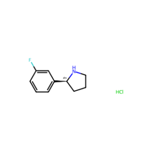 (S)-2-(3-Fluorophenyl)pyrrolidine hydrochloride