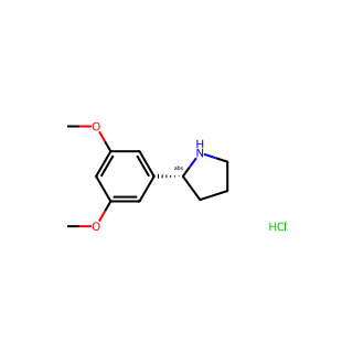 (R)-2-(3,5-Dimethoxyphenyl)pyrrolidine hydrochloride