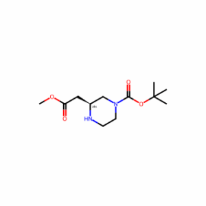 Tert-Butyl (S)-3-(2-Methoxy-2-Oxoethyl)Piperazine-1-Carboxylate