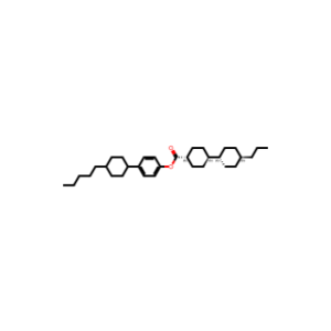 TRANS,TRANS-4-(TRANS-4-PENTYLCYCLOHEXYL)-PHENYL 4′-PROPYLBICYCLOHEXYL-4-CARBOXYLATE