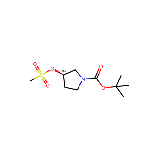 (R)-tert-Butyl 3-((methylsulfonyl)oxy)pyrrolidine-1-carboxylate