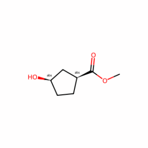 (1S,3R)-3-Hydroxycyclopentane carboxylic acid methyl ester
