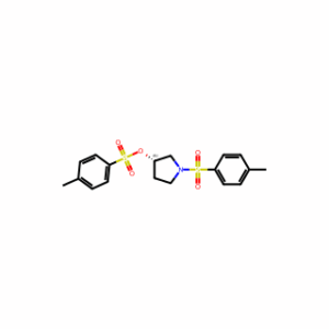 (3S)-1-(4-methylbenzenesulfonyl)pyrrolidin-3-yl 4-methylbenzene-1-sulfonate