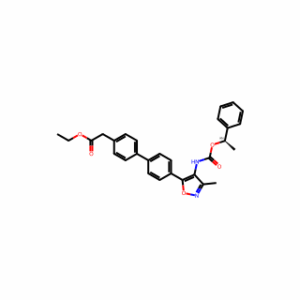 (R)-ETHYL 2-(4′-(3-METHYL-4-(((1-PHENYLETHOXY)CARBONYL)AMINO)ISOXAZOL-5-YL)-[1,1′-BIPHENYL]-4-YL)ACETATE