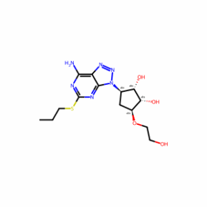 (1S,2S,3R,5S)-3-(7-Amino-5-(Propylthio)-3H-[1,2,3]Triazolo[4,5-D]Pyrimidin-3-Yl)-5-(2-Hydroxyethoxy)Cyclopentane-1,2-Diol