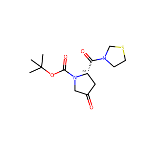 (2R)-4-Oxo-2-(3-thiazolidinylcarbonyl)-1-pyrrolidinecarboxylic Acid 1,1-Dimethylethyl Ester