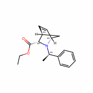 (1S,3S,4R)-Ethyl 2-((r)-1-phenylethyl)-2-azabicyclo[2.2.1]hept-5-ene-3-carboxylate