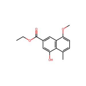 Ethyl 4-hydroxy-8-methoxy-5-methyl-2-naphthoate